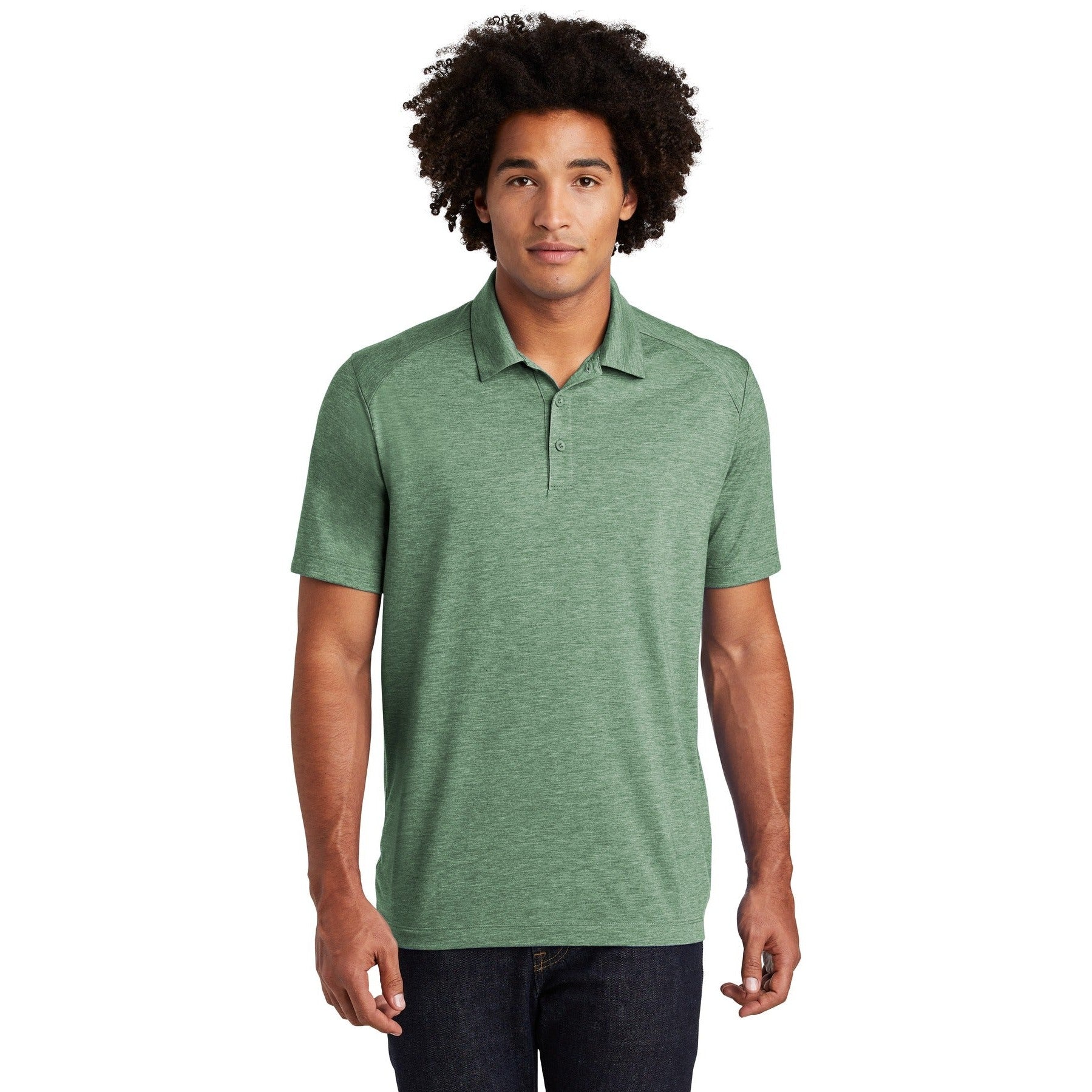 Sport-Tek-Sport-Tek ® PosiCharge ® Tri-Blend Wicking Polo. ST405-MedTech-3